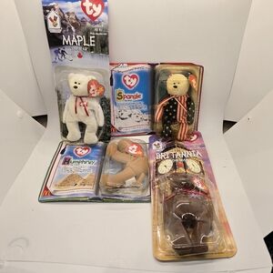 Vintage McDonald's TY beanie baby bears